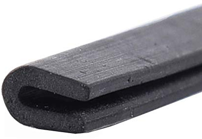Flexibler Kantenschutz aus Neopren-Gummi – U-Kanal-Schutz for Autos, Boote und Maschinen (Länge 1m/5m/10m)(3x5mmx5m/196in)