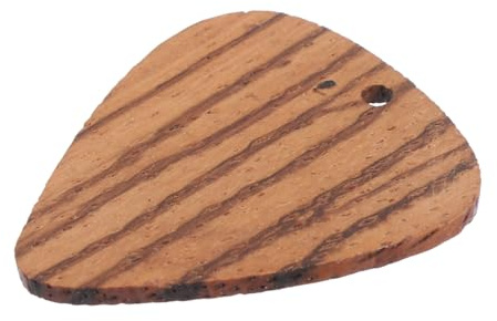 Milisten 1stk Aus Holz Gitarren-picks-anhänger Plektren Für Ukulele Aus Blauer Chip Folk-gitarren-picks Plektrum Für Gitarre Plektren Für Gitarre Rosenholz Bild Hölzern