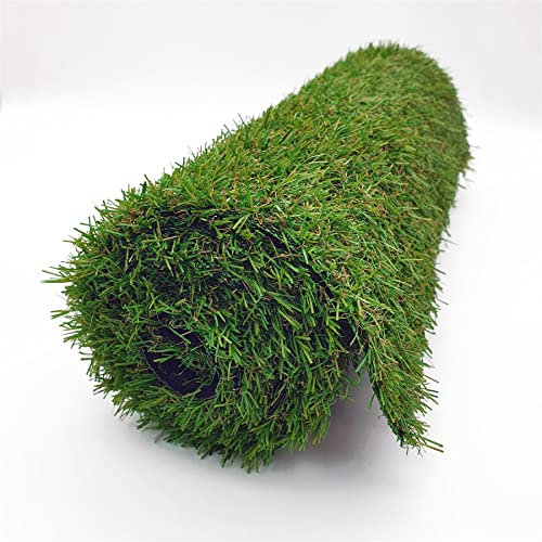WALPLUS 20mm Pile Height Artificial Grass Rug for Dogs: Professional, Easy-Clean and Drainage-Friendly Turf Mat for Indoor and Terrace Potty Training and Lawn Decoration (80cm x 100cm)