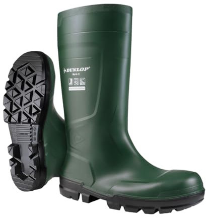 Dunlop Protective Footwear, Work-It Full, Heritage Green, Taglia 44 EU
