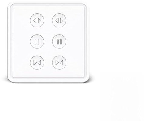 Interrupteur Volet Roulant Connecté WiFi Double Rideau Sweet Stachne pour Un volet à Rouleaux Commande vocale électrique DIY Accueil Interrupteur Volet Roulant