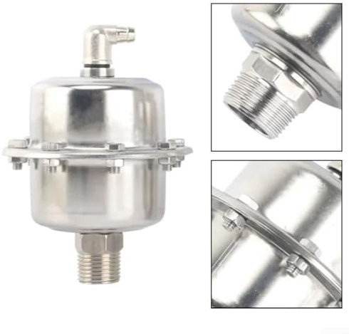 Efficiente valvola di sfiato dell'aria per sistemi di riscaldamento in acciaio inossidabile 304 (DN20)