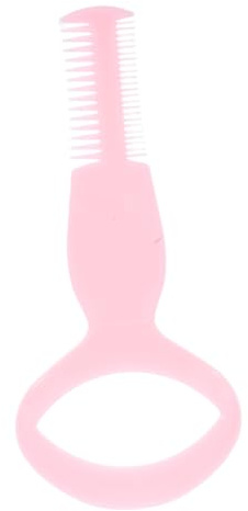 SAFIGLE Aplicador de Rímel y Peine para Pestañas y Cejas 1 Unidad Plástico Duro Protector Multiusos para Maquillaje Diario Color Aleatorio