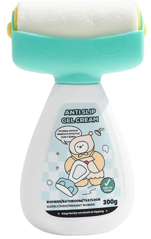 Antideslizante ducha, Bañera, escalera y Piscina | Mejorado spray antideslizante bañera y pintura antideslizante suelo exterior | Invisible, efectivo y Seguro | Ideal para Niños, Mayores y Embarazadas