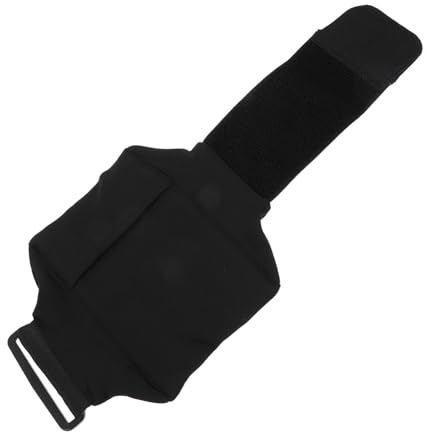 Hemobllo Marsupio Da Gamba Elastico Fascia Regolabile, Porta Telefono e Borsa Sportiva Multiuso Per Uomo e Donna, Sicuro e Stabile Per Corsa, Ciclismo e Attività Outdoor