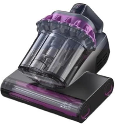 POABCVYD Aspiradora de Viaje. Mini Aspiradora De Cama Esterilizadora Mano, Elimina Ácaros del Polvo For Uso Doméstico Compacta(Black)