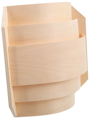 LOLIPPYY Pantalla De Madera Delgada Para Lámpara De Sauna Con Diseño De Ángulo Recto Resistente Al Calor Para Habitación De Sauna Pequeña y Decoración Práctica