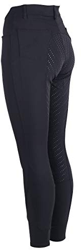 Euro-Star Evita FG bk 140 - Pantalones de equitación para niño