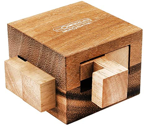 Logica Spiele Art. Die Da Vinci Kommode - 3D-Knobelspiel aus Holz - Schwierigkeit 3/6 Schwierig - Leonardo da Vinci Kollektion
