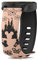 CeiBand 22mm Correa Compatible con Garmin Forerunner 265/255/255 Music, Pulsera Reloj de Grabado Dibujos Animados, Mujer Silicona Deportiva Banda para Garmin Venu 3/vivoactive 4/Active - Gris Verde