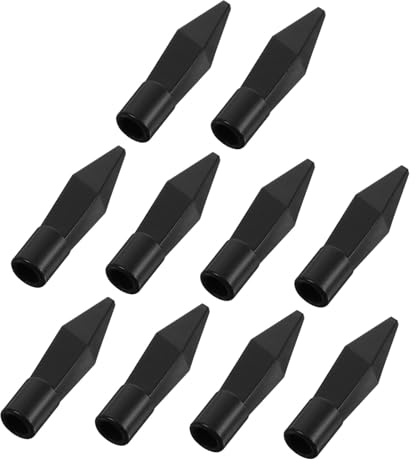 Milisten 10pcs Safe Rubber Arrow Tips for Outdoor Archery Soft Replacement Arrowheads for Practice and Play Small Soft Bow Arrow Accessories for Boys