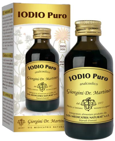 Dr Giorgini Iodio Puro Liquido Analcoolico - 100 Ml