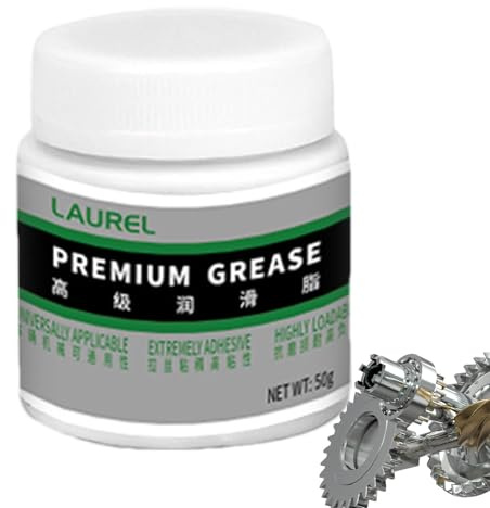 Idezek Graisse pour chaîne, graisse imperméable - Graisse imperméable haute performance pour engrenages haute viscosité - Lubrifiant basse/haute température 50g pour le cyclisme, roulements de roue,