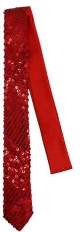 NiceYnn Cravate à Paillette Homme Femme Déguisement | pour Costume Carnaval Halloween Mariage Danse Magic