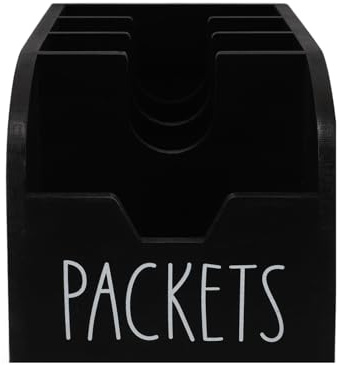 KOCKSHION Organizer Legno Per Bustine Di Tè e Snack Portacapsule Multiuso Per Spezie e Condimenti Scaffale Da Cucina Elegante e Funzionale Accesso Facile e Visibile Per Pantry
