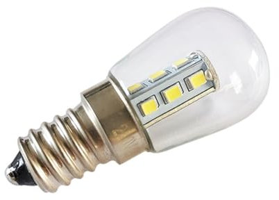 Fortunate Lights Pack of 20, LED Crystal Bulb AC110V T26 2W E14/E17 Chandelier Light Source Home Decorative Lamp(Warm White 3000K,AC110V E17)