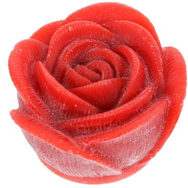 QYYZTQY Lume di Candela Rosa Candela Senza Fiamma Fiore Luce Notturna Luci da tè a LED Lampada a LED per Matrimonio Luci Senza Fiamma Candele Decorative Piscina Giardino Candela Finta Componente