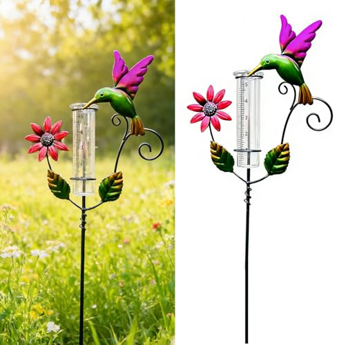eupdd Pluviometre Exterieur Jardin: Pluviomètre de Jardin Résistant au Gel