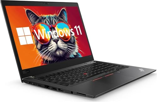 Lenovo ThinkPad T480s Ordinateur Portable Écran Tactile Win11 Pro, 14 Ordinateur Portable Professionnel FHD (1920x1080), Intel Core i7-8550, 16 Go de RAM, 512 Go SSD, Clavier français (Rénové)