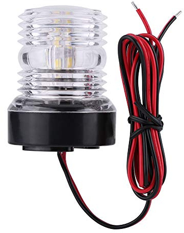 Ankerlicht Led 12V, Perko Stern Light, Akozon LED-Navigationslicht, Marine Ankerlicht, Marine-Bootsleuchte 360° 12V Boot Segeln Signalleuchte Boot Navigationslicht LED Bootsleuchte Yachtnavigatio