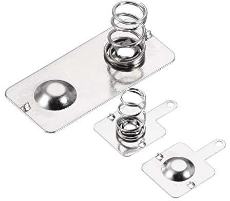 QUARKZMAN 20 Paires 20 Pièces AA Batterie Plaque Positif à Plaque Négative | Ressort, AA Batterie Plaque