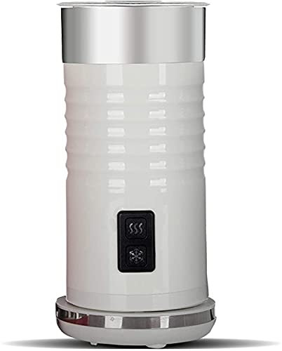 NOOFIE Máquina de Espuma de Leche Máquina de Espuma de Leche fría y Caliente Máquina automática de Espuma de Leche Máquina de Espuma de café con Leche 1015 (Color: Rojo; Tamaño: 10x18cm) (Blanco 10