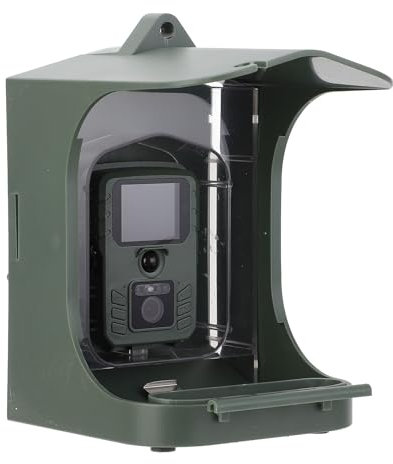 Intelligentes Vogelfutterhaus mit Kamera, 1080P HD Video Vogelkamera mit Dual Stromversorgung, Unterstützt Bis zu 256 GB, IP65 Wasserdichtes Kolibri Futterhaus für den Außenbereich