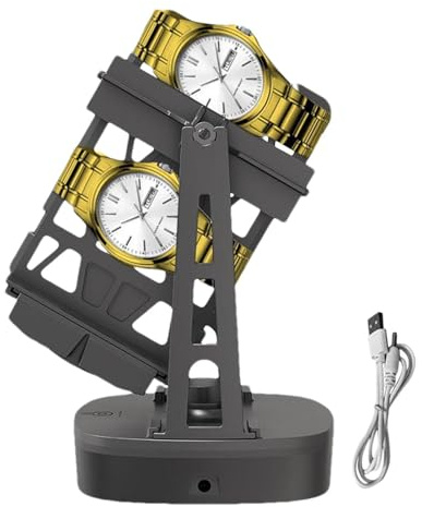 Caricatore automatico per orologi, a carica automatica, espositore portatile per orologi meccanici a carica automatica, per uso professionale e personale, Versione plug-in, Refer to description,