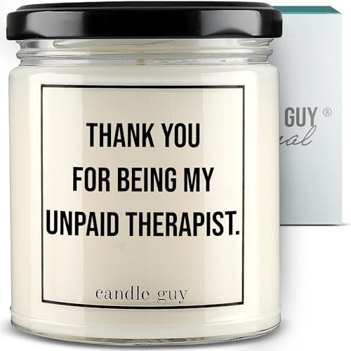 candle guy Duftkerze im Glas [Brennzeit 70h] - Duft-Kerze handgemacht mit Spruch | Freches Geschenk für Frauen, Freundin, Geburtstag | 100% Sojawachs, schöne natürliche Düfte mit ätherischem Öl