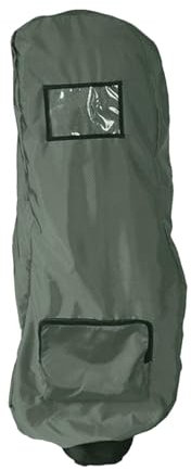 Wasserdichte Golftaschen-Abdeckung, staubdichte Regenschutzhüllen für Golftasche, Reißverschluss-Design, Golfzubehör, tragbar, passend für Golftaschen, schützt Golfschläger und -wagen