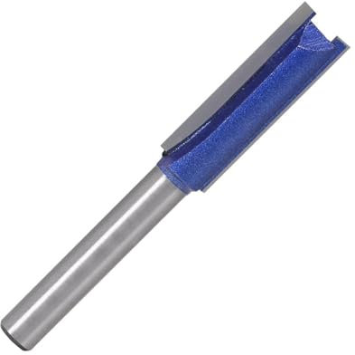 1PCS 1/4″ Shank 6mm Shank Straight Woodworking Router Bit Set Carpenter Milling Cutter 1/4″,5/16″,3/8″,1/2″Cutting Diameter(Size:4PCS 6mm shank)