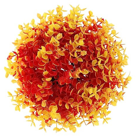 HAPINARY Künstliche Grasball-Dekoration Simulierte Eukalyptus-Kugel Für Deckenanhänger Für Hochzeiten Garten Und Innendekoration
