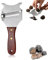 NOPKESV 1 PCS Coltello Affetta Tartufi,Affetta Formaggio,Grattugia per Tartufo,Taglia Tartufo Professionale,Affettatartufi in Acciaio Inox Cioccolato