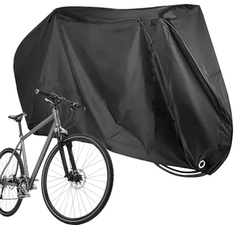 Telo di copertura per bicicletta | 210d Oxford copribici – 78,7 x 27,6 x 43,3 pollici con di bloccaggio per bici da montagna e su strada