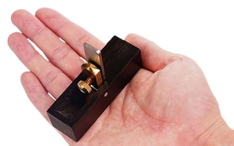 Mini-Holzhobel, kleiner Handhobel, Mini-Handhobel für Holzbearbeitung, Blockhobel, kleiner Handhobel zum Trimmen, Holzhobeln, Handwerk, Holzhandwerkzeug zur Oberflächenglättung (S5)