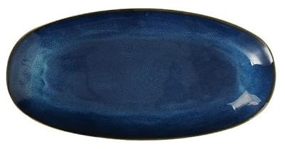 EINES Stackable Plates Creative Sushi Plate Fish Plate Home Dessert Salad Plate Snack Plate Restaurant Long Sashimi Plate Reusable Dinner Plates(L)