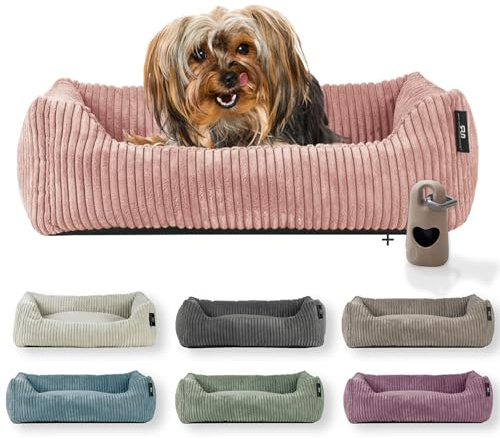 Rohrschneider Hundebett kleine und mittelgr. Hunde (Powder Rosa 55 cm)