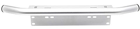 Telaio porta Targa,Staffa di Montaggio per Targa 1 PC BULL BAR BULL BAUMPER TARGONATA PIASTRE DI MONTAGGIO Staffa Staffa in lega di alluminio Supporto for Off Road Car SUV Truck Lampada da lavoro Lamp