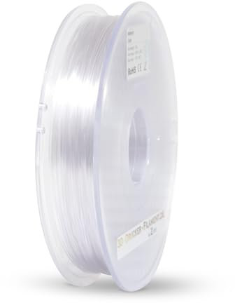 Z3D® Drucker Filament FLEX TPU 1,75mm 500g TRANSPARENT KLAR
