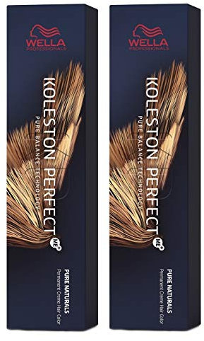 2er Wella Koleston Perfect ME+ 4/75 Mittelbraun Braun Mahagoni 60 ml