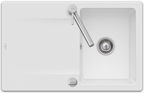 Villeroy & Boch VB-3334 02 KG SILUET 45 Spülbecken, Snow White