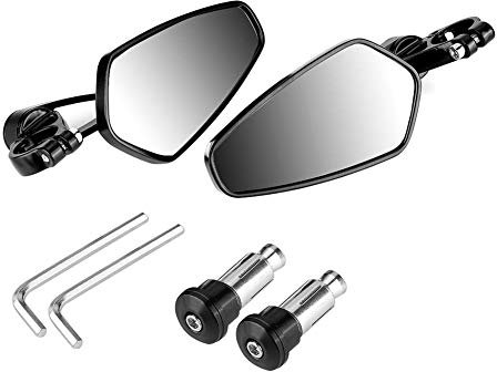 Specchietti Moto Manubrio - Specchietto Manubrio Moto Specchietto Manubrio Moto Specchi Retrovisori Moto, 22mm Cnc per Grom Msx125 Cb50