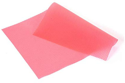 KKDIY Multifunktions-Kühlschrankmatte Kühlschrank Antifouling Anti-Frost Wasserdichtes Pad Küchenzubehör Kühlschrank Gadgets 45 * 29cm # 50-China, Pink