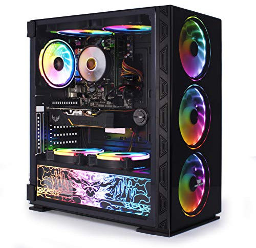 Veno Scorp Gaming PC I7-2600, 1TB SSD - 16GB RAM - 4GB HDMI GRAPHICS CARD - RGB CASE Windows 11 with Neonzilla 8 ARGB FANS
