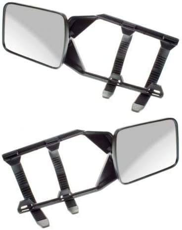 UKB4C 2x Convex Wide View Caravan Towing Mirrors Car Van Wing Mirrors Extension Mirror Pair