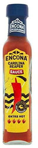 Encona Carolina Reaper Lot de 6 sauces piquantes 142 ml