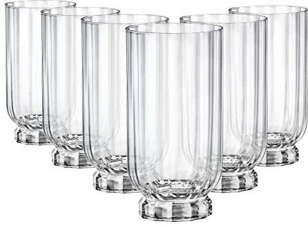 Rocco 1840243 Bormioli Bormioli Rocco Florian Set de Verres Transparent 43 cl