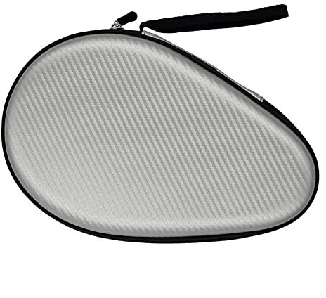 ZYWUOY Tischtennis-Tasche, Abdeckung Paddel EVA Tasche Wasserdicht Tischtennisschläger Tasche für 2 Wasserabweisende Tischtennis-Taschen