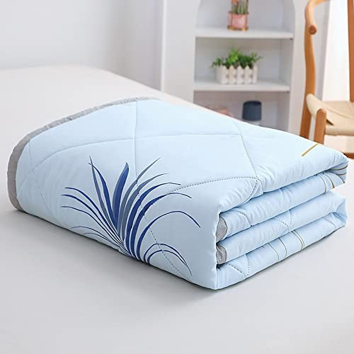 TEPPOIC Piumino Estivo, Trapunta estiva Fresco, piumino estivo trapunta fresca leggera e traspirante coperta letto lavabile Piumino Singolo Matrimoniale Anallergico (B, 150 * 200cm)
