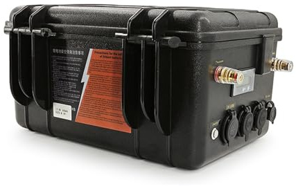 SSCYHT Batería de Litio 12V 24V 48V Batería de propulsor Exterior de Alta Potencia Ultraligera Impermeable 60AH 80AH 100AH 120AH 150AH 200AH para Motor de Barco,C 12v 150ah